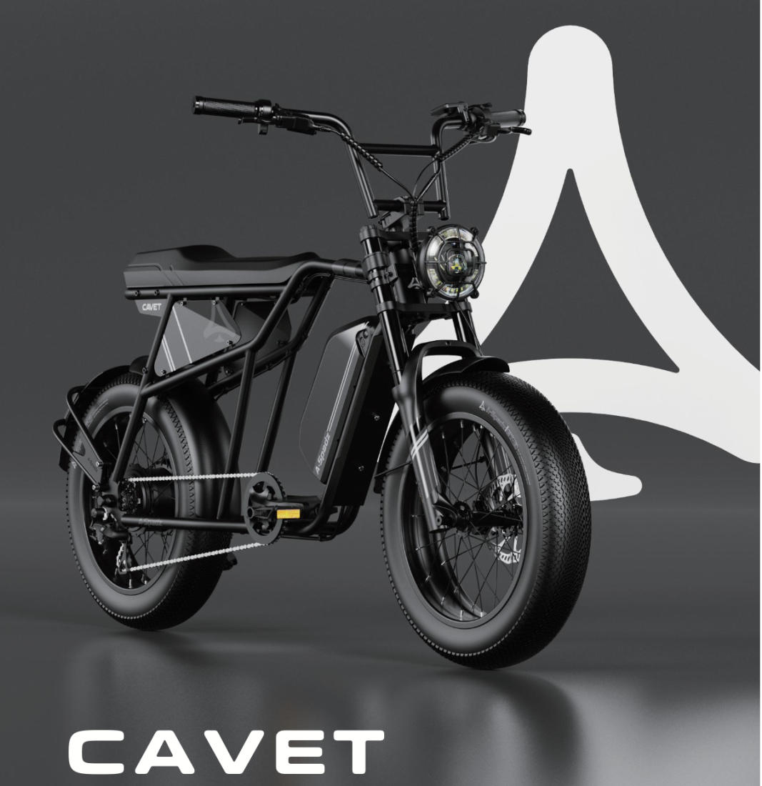 PACK THOMAS - Cavet’air Full Black + extension + gâchette + marquage + sacoche latérale.