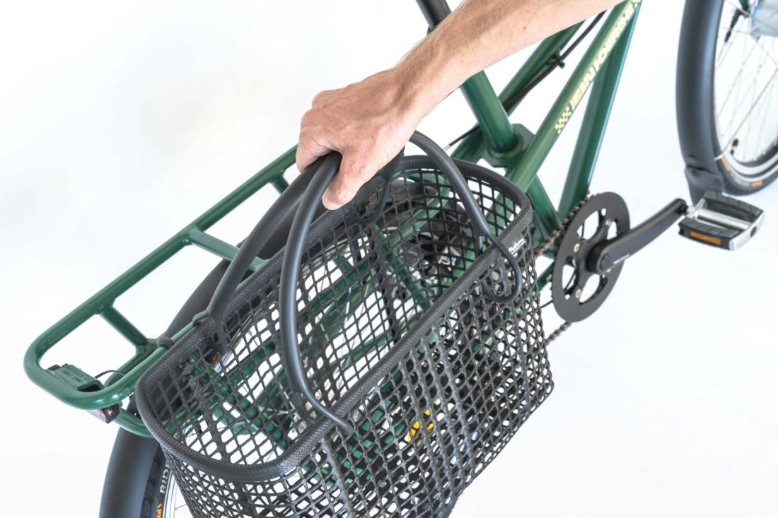 Panier arrière léger en maille ostréicole